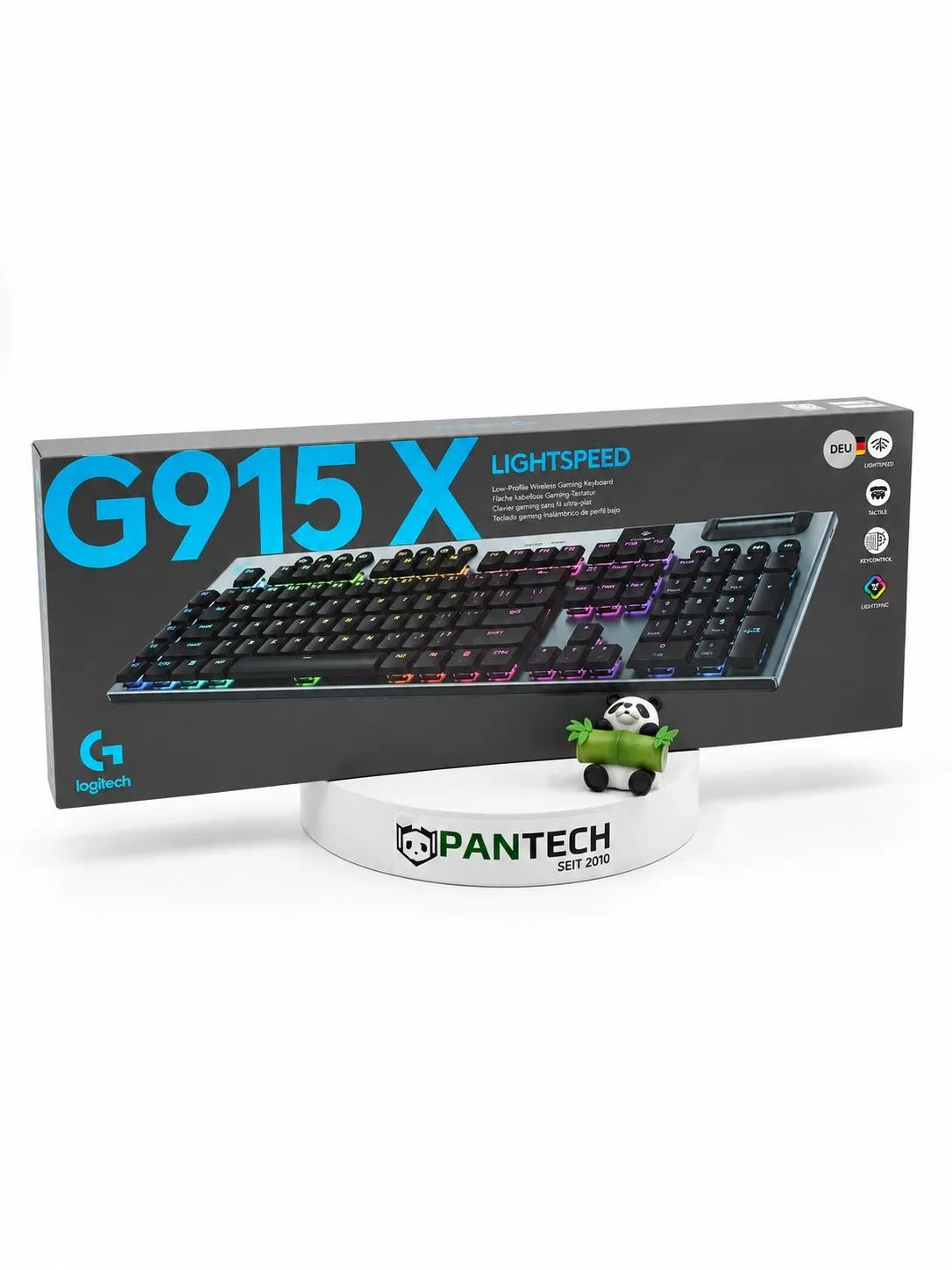 Logitech G915X LightSpeed Kabellos Gaming Tastatur